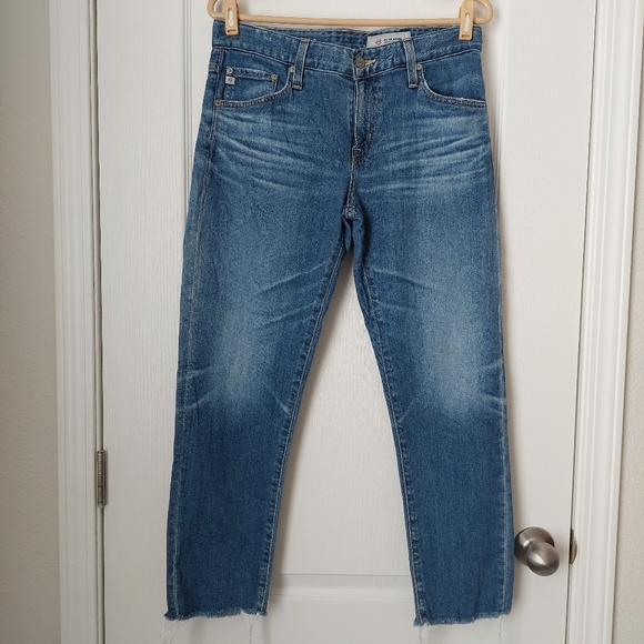 Ag Adriano Goldschmied Denim - Adriano Goldshmeid The Ex-Boyfriend Slim Jeans Size 28R